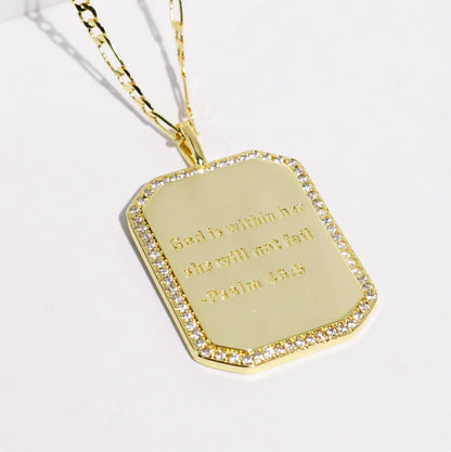 Treasure Jewels | Psalm 46:5 Pendant Necklace
