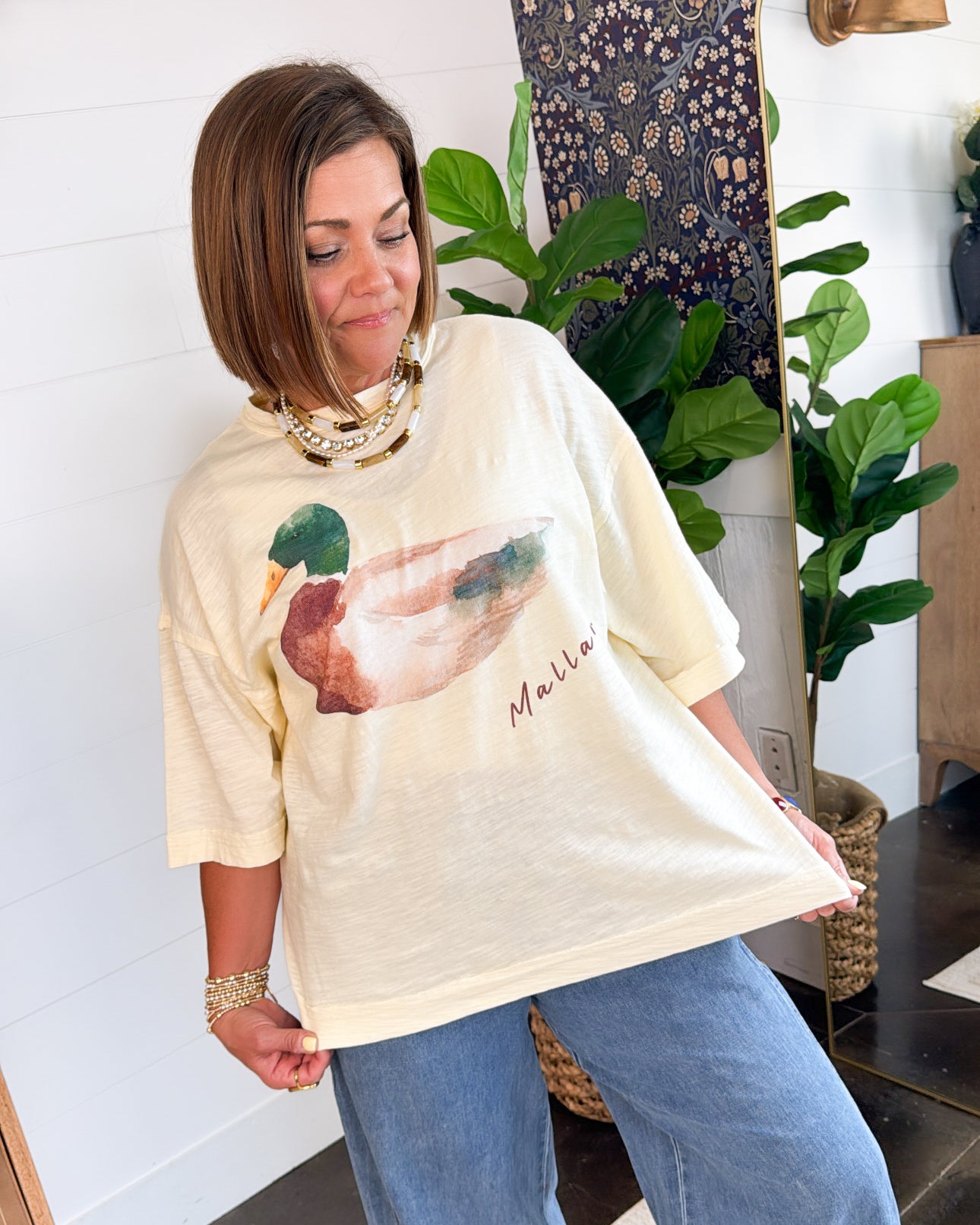 Watercolor Mallard Graphic Tee