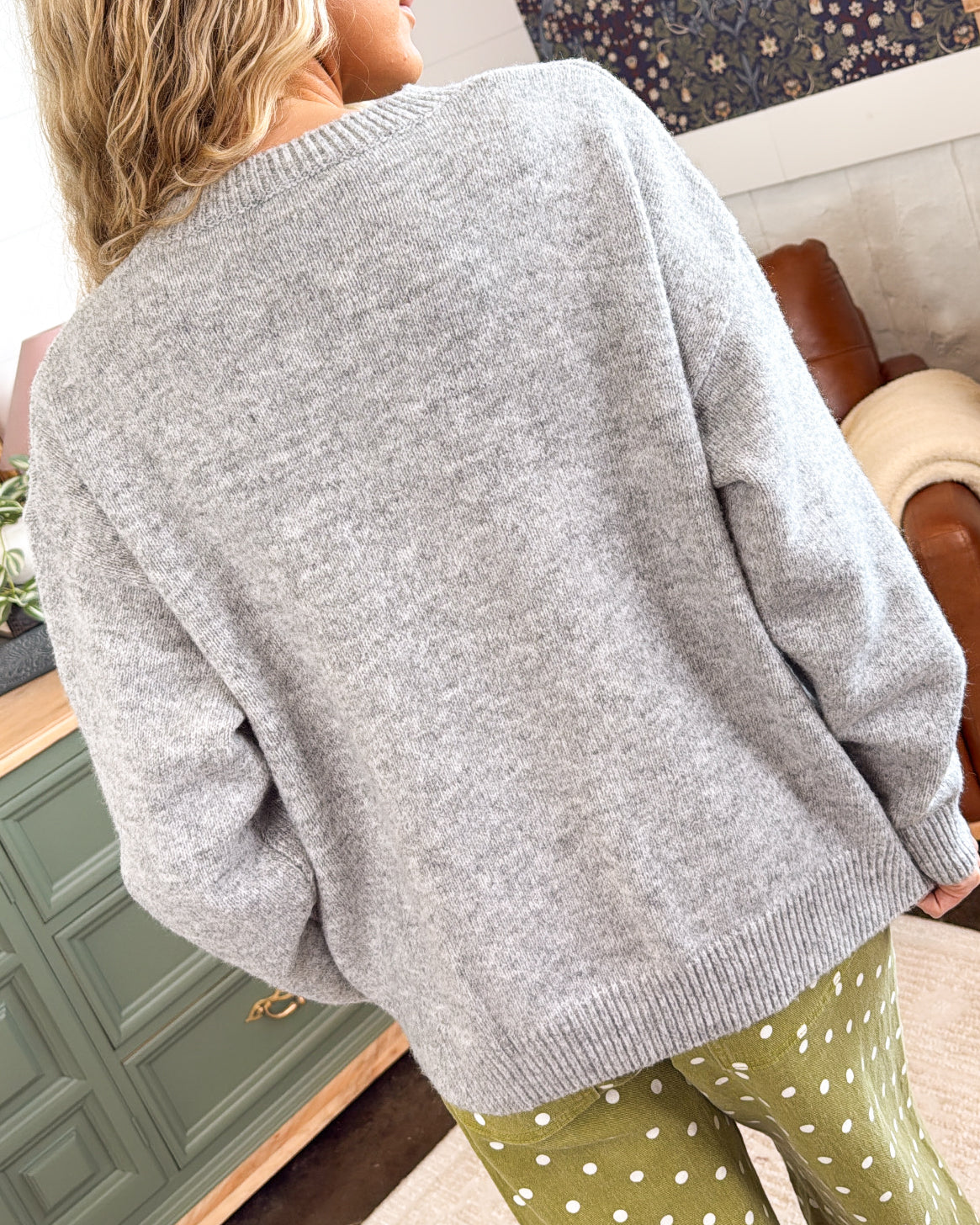 Woodland Mallard Duck Knit Sweater