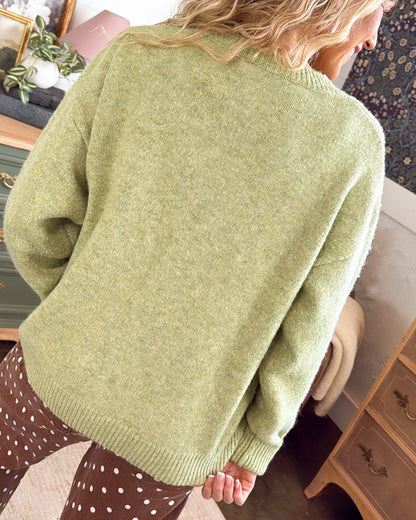Woodland Mallard Duck Knit Sweater