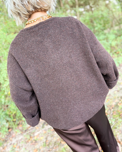 Marcella Dolman Sleeve Sweater Cardigan