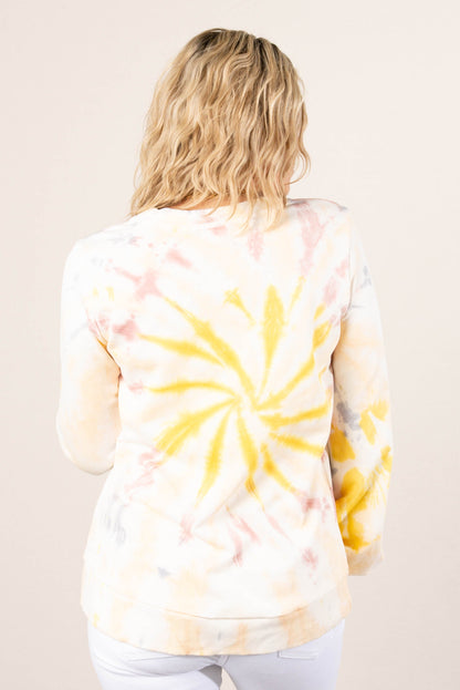 Spiral Tie Dyed Pullover