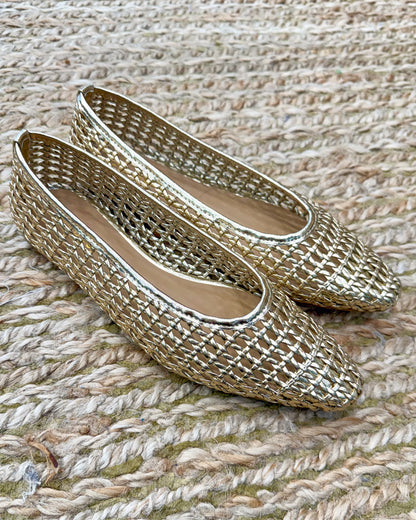 Highway Woven Ballet Flats