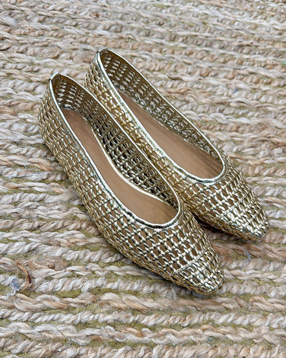 Highway Woven Ballet Flats