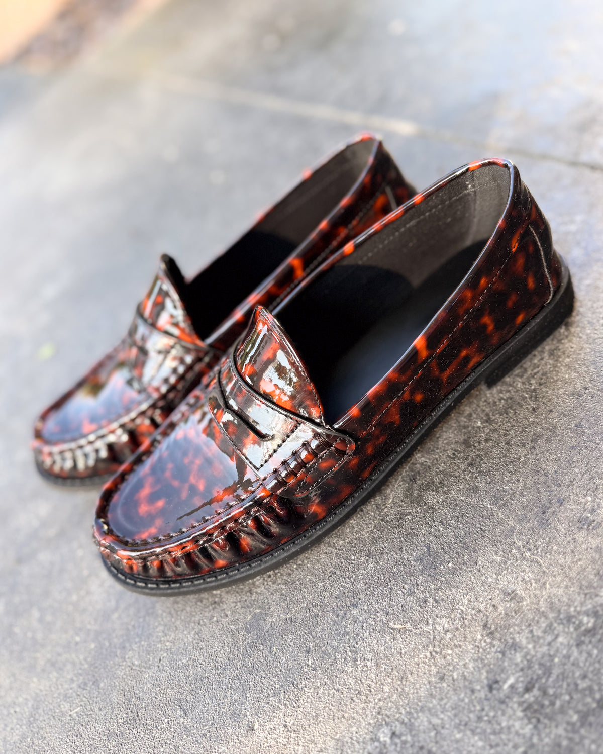 Path Penny Loafers