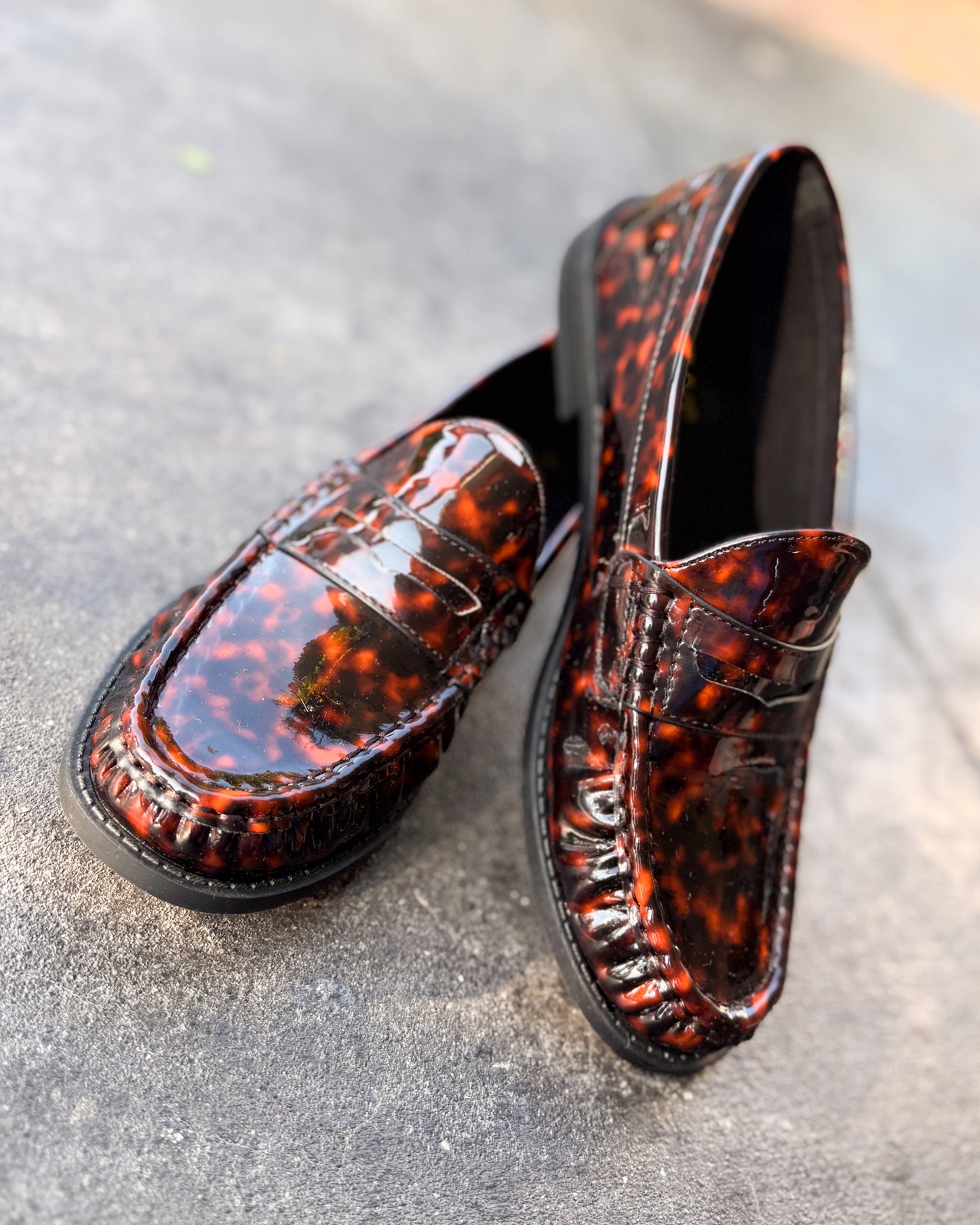 Path Penny Loafers