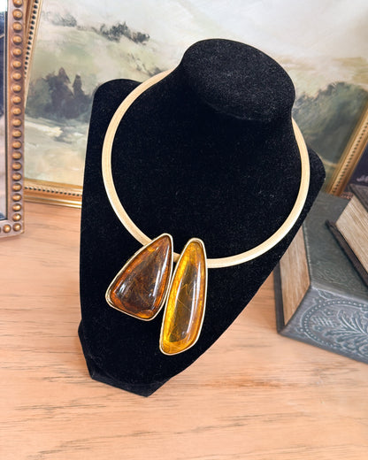Work Of Art Collar Pendant Necklace