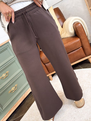 Comfort Zone Modal Crop Wide Leg Pants