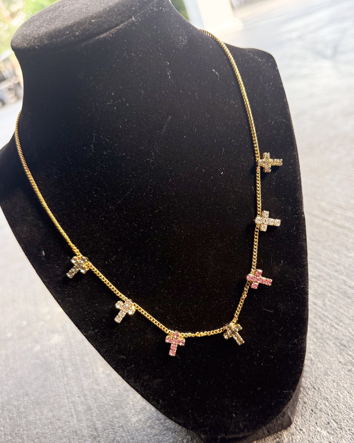 Multi Cross Necklace
