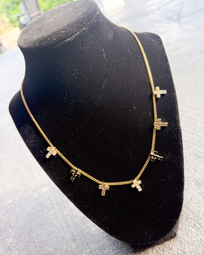Multi Cross Necklace