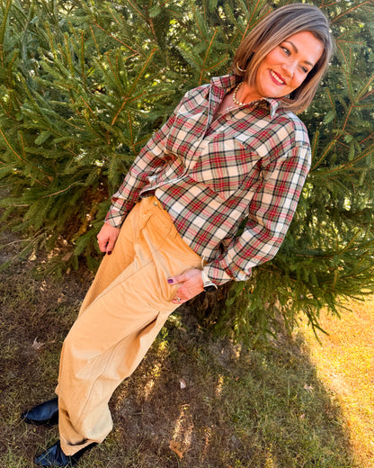 Rustic Roads Plaid Pocket Shirt