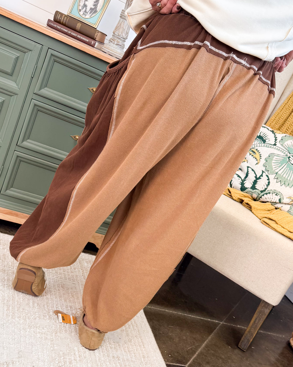 Desert Drifter Exposed Seam Jogger Pants