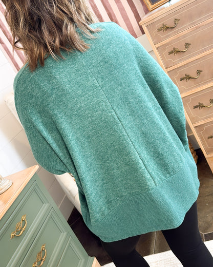 Snuggle Season Brushed Turtleneck Top