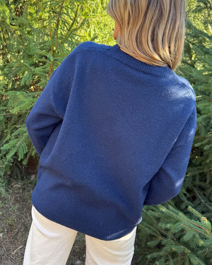 Ski Season Oversized Knit Sweater