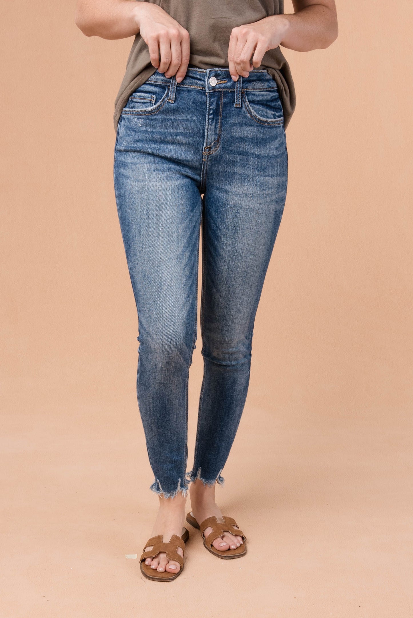 Vervet High Rise Skinny Jeans
