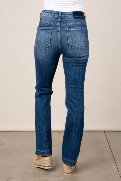 Risen High Rise Bootcut Jeans