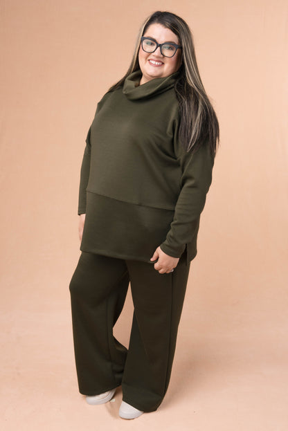 Vienna Cowl Neck Pullover *Final Sale*