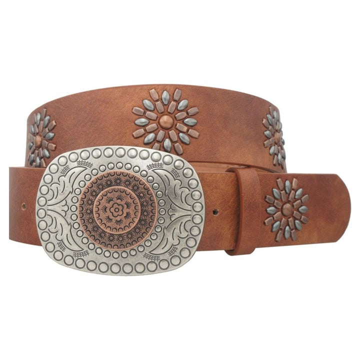 Boho Studded Buckle Belt