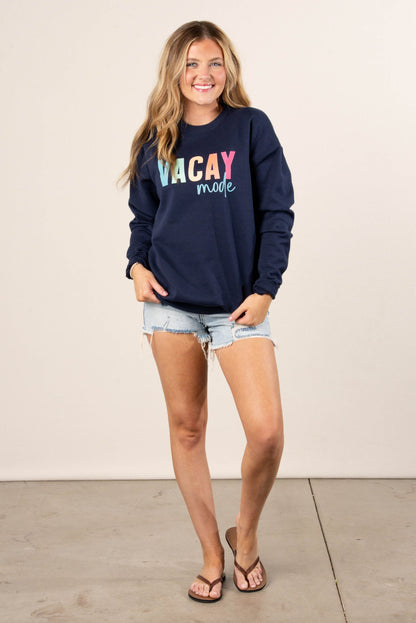 Vacay Mode Graphic Sweatshirt *Final Sale*