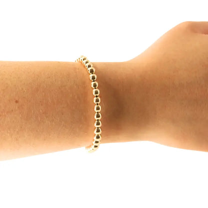 Beaded Blondes | Gold Beaded Bracelet