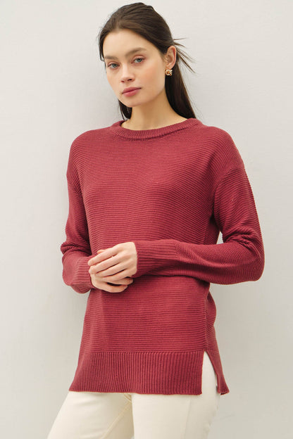 Ribbed Boyfriend Sweater PRE-ORDER