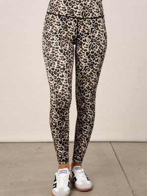 Cheetah High Waist Active Ankle Leggings