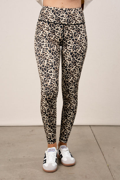 Cheetah High Waist Active Ankle Leggings