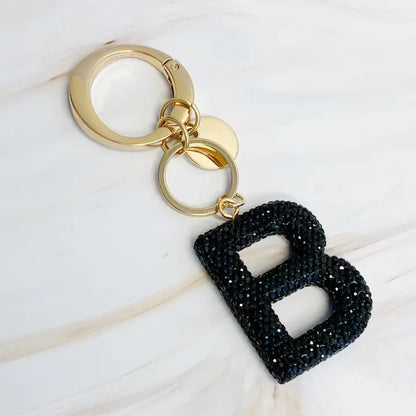 It Girl Initial Keychain