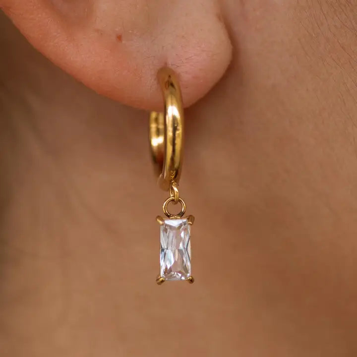 Aria Huggie Earrings