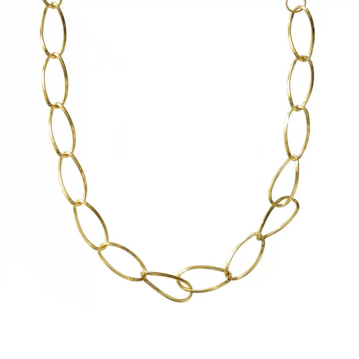 Big Thin Chain Necklace