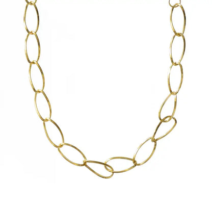 Big Thin Chain Necklace