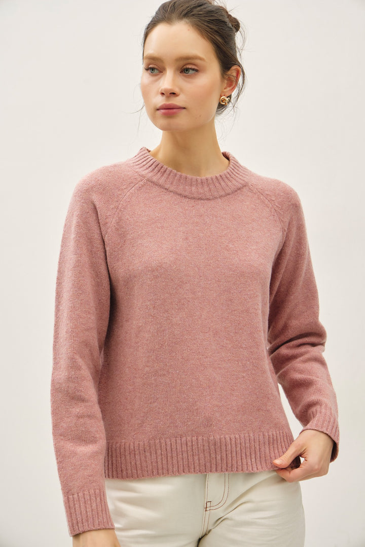 Crew Neck Raglan Sweater PRE-ORDER