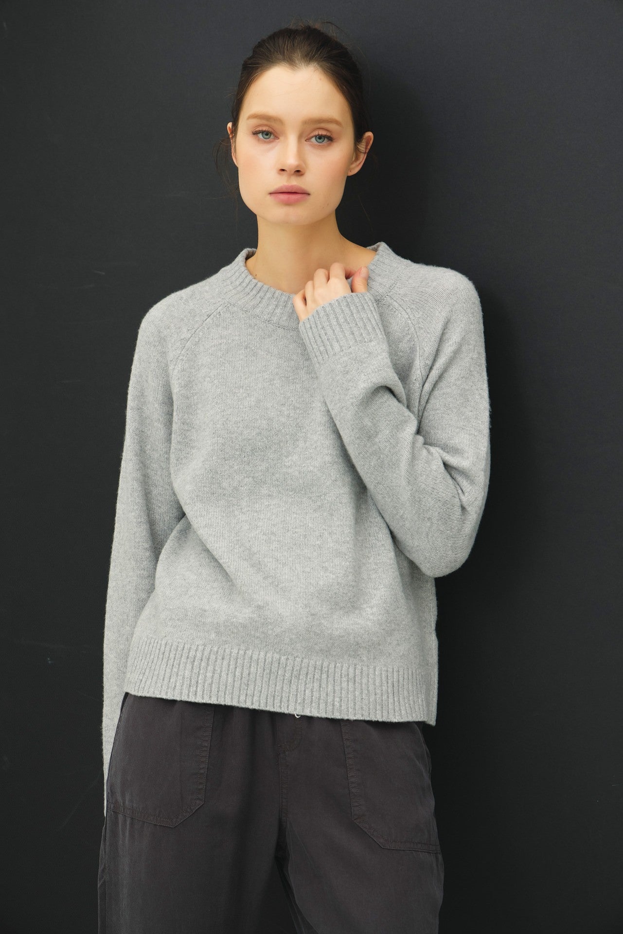 Crew Neck Raglan Sweater PRE-ORDER