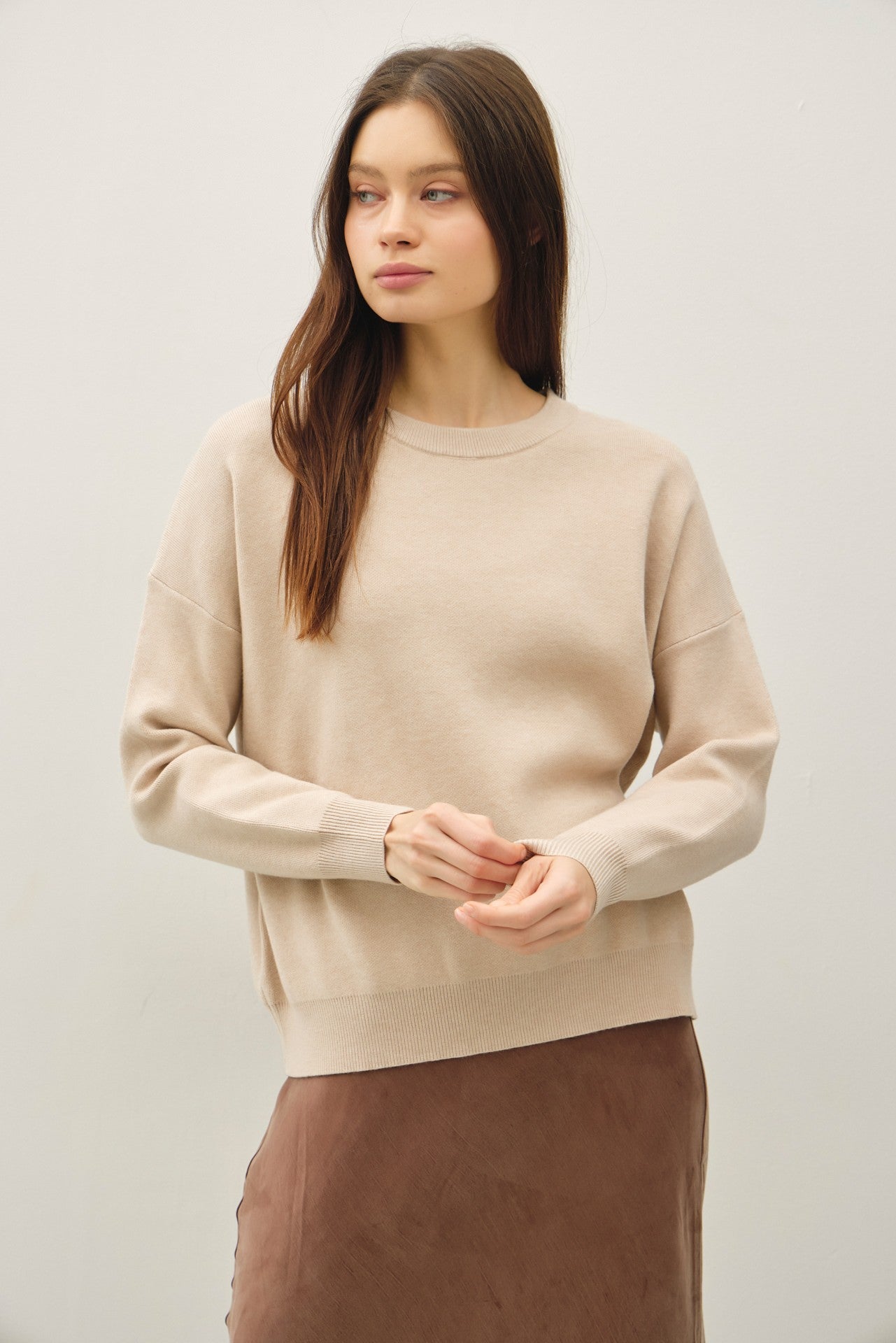 Drop Shoulder Sweater PRE-ORDER