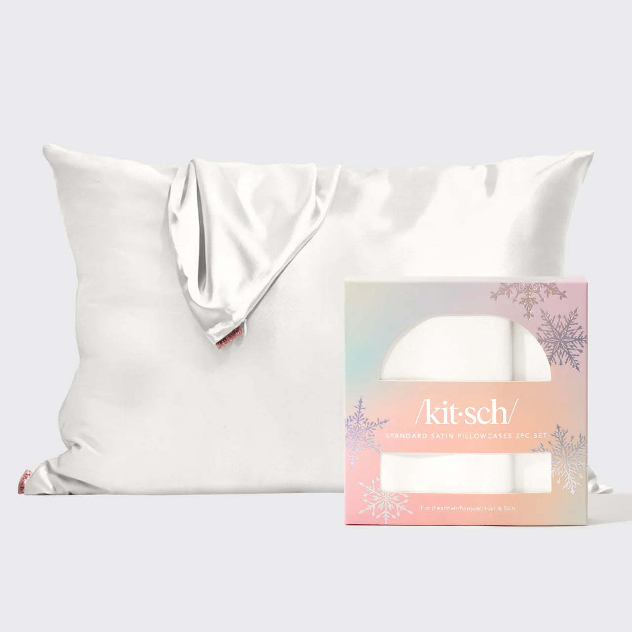 Kitsch | Holiday Satin Pillowcase Set