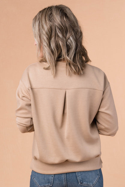 Malibu Banded Hem Pullover *Final Sale*