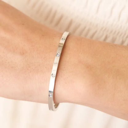 CZ Bangle Bracelet