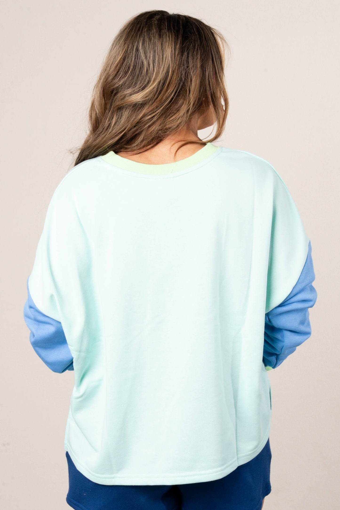 Let's Go Color Block Pullover