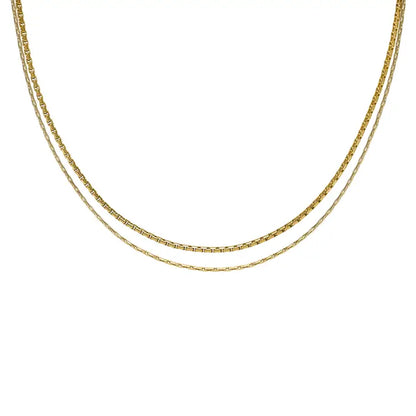 Layered Double Choker Necklace