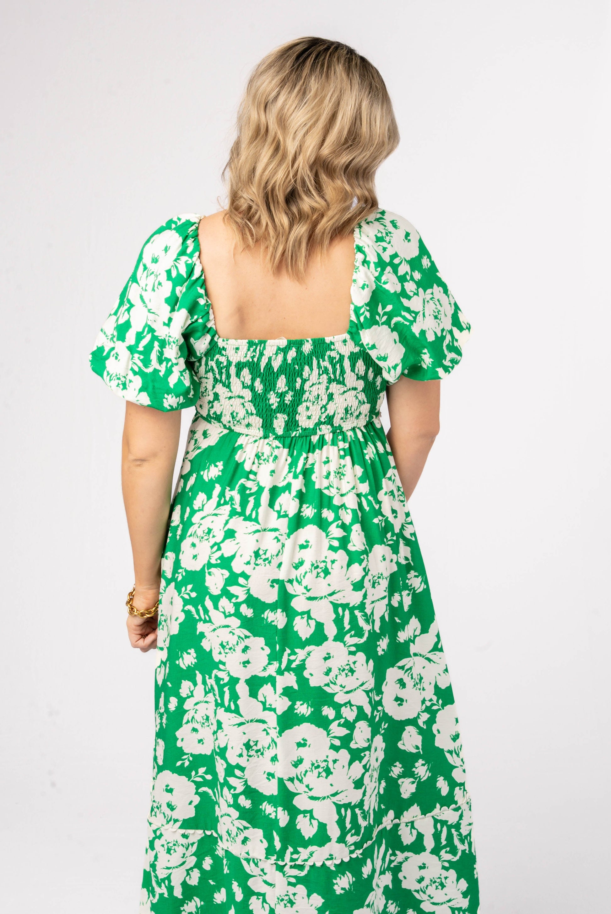 Floral Lace Trimmed Midi Dress Glamour Farms Boutique Floral Lace Trimmed Midi Dress Glamour Farms Boutique