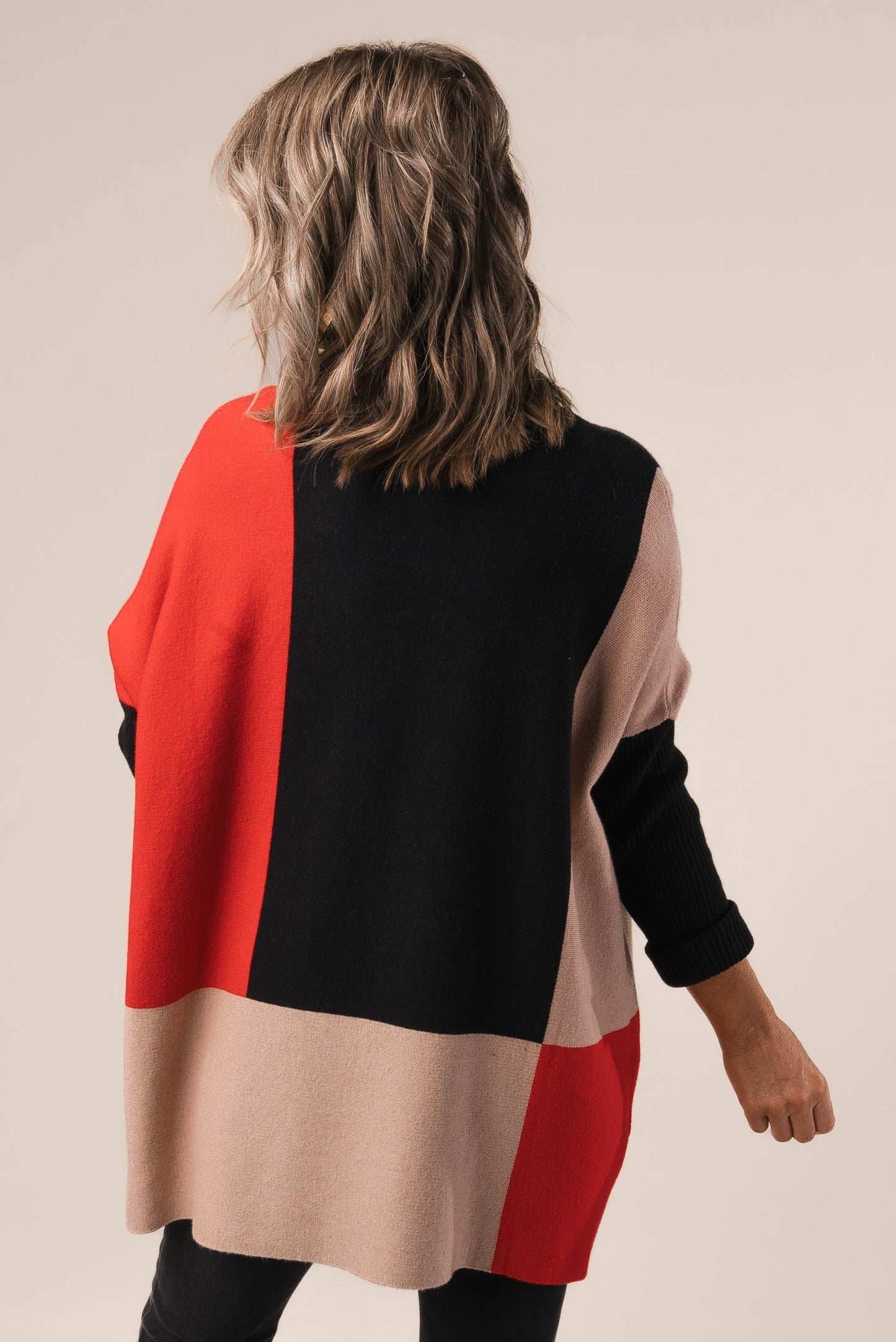 Color Block Turtleneck Sweater *Final Sale*