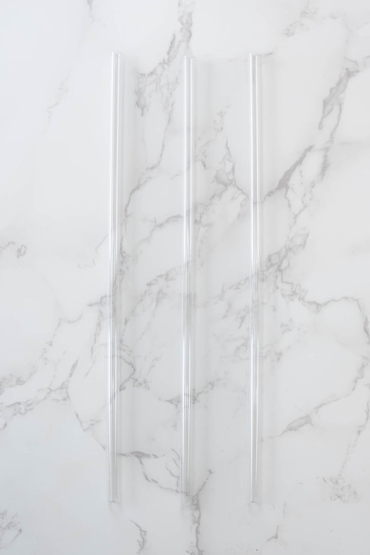 3 PK Swig Clear Reusable Tall Straw