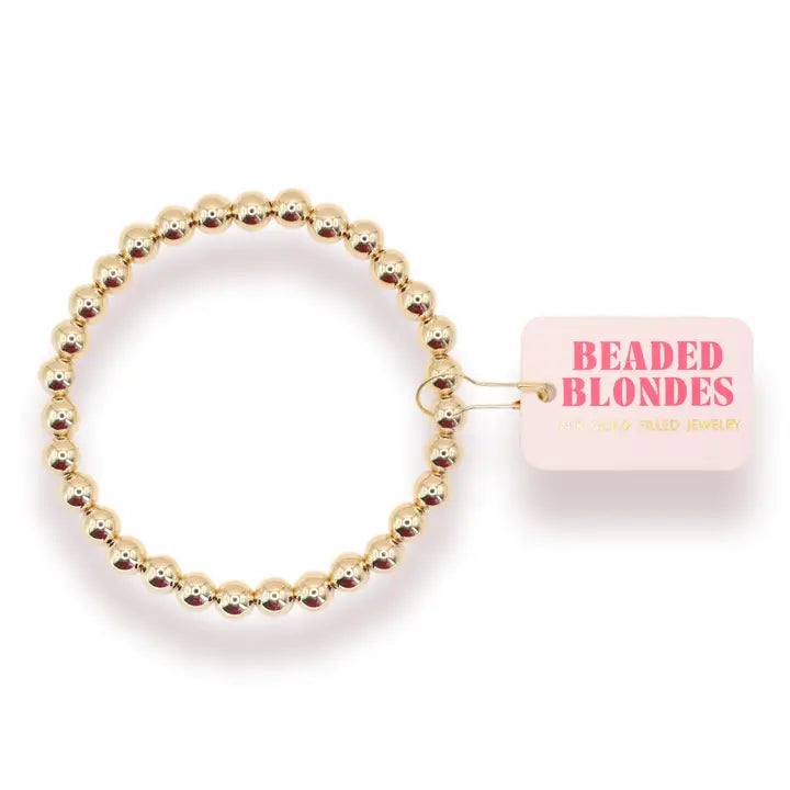 Beaded Blondes | Gold Beaded Bracelet