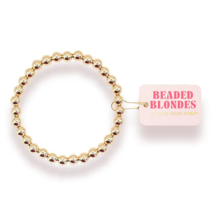 Beaded Blondes | Gold Beaded Bracelet