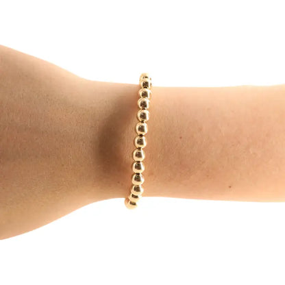 Beaded Blondes | Gold Beaded Bracelet