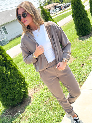 Serve It Up Jacket + Joggers Set