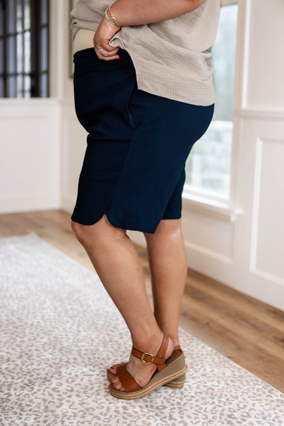 Eric 9" Pull-On Bermuda Shorts *Final Sale*