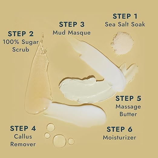 VOESH | Pedi In A Box - 6 Step Ultimate