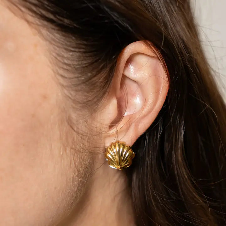 Double Shell Earrings