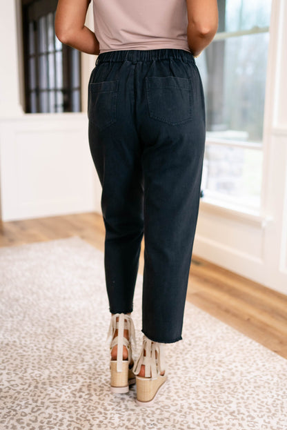 Mineral Washed Drawstring Pants *Final Sale*